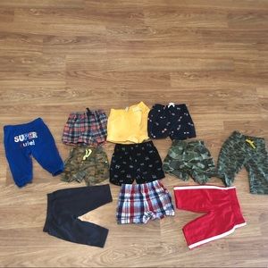💕Baby Boy Bottoms Set of 11 BOGO